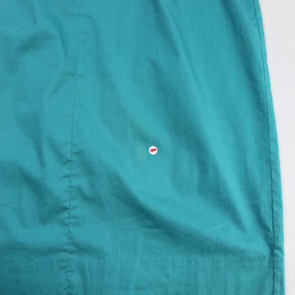 J. Peterman Womens 6 Sheath Dress Turquoise Blue Tie Shoulders Sweetheart‎ Neck - Picture 10 of 10